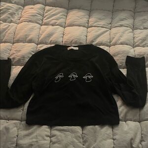Crop Top Mushroom shirt